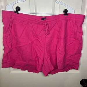 J. Crew Vibrant Pink Women's Cargo Shorts